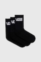 Vans sosete 3-pack sosete lungi negru VN0A49ZFBLK1