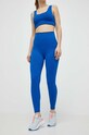 Calvin Klein Performance legginsy treningowe 00GWS4L643 niebieski AW24