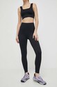Tréninkové legíny Calvin Klein Performance pletenina černá 00GWS4L643