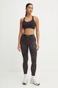 Calvin Klein Performance legginsy treningowe 00GWS4L652 brązowy AW24