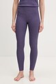 Columbia legginsy sportowe Move dzianina fioletowy 2072961