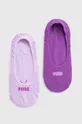 фіолетовий Шкарпетки Puma 2-pack Жіночий