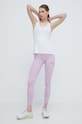 Puma legginsy do jogi STUDIO FOUNDATION 524850 różowy SS24