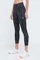 Puma legginsy treningowe Favourite wzorzyste czarny 525086