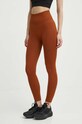 Puma leggins de antrenament Shapeluxe Seamless tricotaj maro 524360