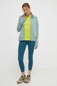 Спортивні легінси Helly Hansen Rapide 63200 бірюзовий SS24