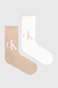 Ponožky Calvin Klein Jeans 2-pak dlhé ponožky ružová 701226663