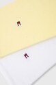 Tommy Hilfiger skarpetki 2-pack 371221098 żółty SS24