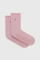 rózsaszín Tommy Hilfiger zokni Női