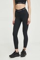 New Balance legginsy treningowe Sleek WP41177BK z elastanem czarny WP41177BK