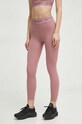Tréningové legíny New Balance Sleek s elastanom ružová WP41177RSE