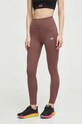 Tréningové legíny New Balance Sleek WP41237LIE hnedá SS24