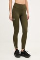 Under Armour legginsy do biegania Fly Fast 3.0 z elastanem zielony 1369773