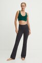 Tajice za trening Reebok Lux Collection 100200804 crna AW24