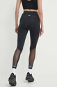 Odzież Reebok legginsy treningowe Basic Mesh 100075431 czarny