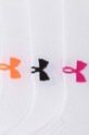 Čarape Under Armour Essential 3-pack 1382942 bijela SS25