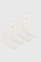 Ponožky Calvin Klein 4-pak dlhé ponožky biela 701229671