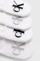 Ponožky Calvin Klein Jeans 4-pak biela