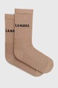 La Mania skarpetki skarpetki długie beżowy SOCKS.2