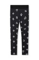 HUGO leggins copii tricotaj negru G00074.156.162