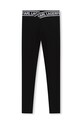 Karl Lagerfeld legginsy dziecięce z elastanem czarny Z30068.156.162