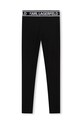 Karl Lagerfeld legginsy dziecięce Z30068.156.162 czarny SS24