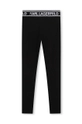 Karl Lagerfeld leggings per bambini nero