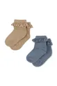 viacfarebná Detské ponožky Konges Sløjd 2-pak Dievčenský