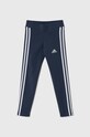 Dětské legíny adidas pletenina modrá IS2633