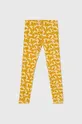 giallo United Colors of Benetton leggings per bambini Ragazze