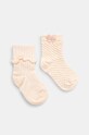 Шкарпетки для немовлят United Colors of Benetton 2-pack довгі шкарпетки помаранчевий 6AO30702V.W.Seasonal