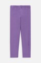 Coccodrillo legginsy dziecięce z elastanem fioletowy WC4122103VGA