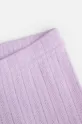 violetto Coccodrillo leggings in cotone per neonati