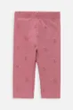 рожевий Легінси для немовлят Coccodrillo Для дівчаток