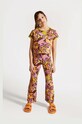 Coccodrillo legginsy dziecięce wzorzyste multicolor WC4122101HGJ