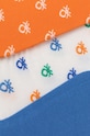 United Colors of Benetton skarpetki dziecięce 3-pack 6AO307032.G.Seasonal pomarańczowy SS24