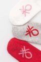 United Colors of Benetton skarpetki dziecięce 3-pack 6AO307032.G.Seasonal różowy SS24