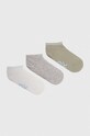 United Colors of Benetton skarpetki dziecięce 3-pack skarpetki krótkie zielony 6AO307032.G.Seasonal