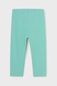Mayoral legginsy niemowlęce 703.4F.Baby.PPYH turkusowy SS24