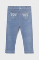 Mayoral legginsy niemowlęce 1730.4G.Baby.PPYH niebieski SS24