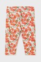 Mayoral legginsy niemowlęce wzorzyste pomarańczowy 1731.4Q.Baby.PPYH