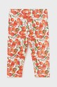 Mayoral legginsy niemowlęce 1731.4Q.Baby.PPYH pomarańczowy SS24