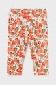 Mayoral legginsy niemowlęce 1731.4Q.Baby.PPYH pomarańczowy SS24