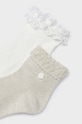Mayoral sosete copii 2-pack 10711.6C.Skarpetki.PPYH bej SS24
