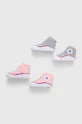 ροζ Κάλτσες μωρού Converse 2-pack Για κορίτσια