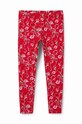 Desigual leggins copii 24SGKK02 rosu SS24
