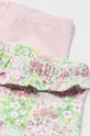 różowy Mayoral Newborn legginsy niemowlęce 2-pack