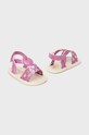 DÍVKA Dětské boty Mayoral Newborn 9745.2Q.Newborn.PPYH růžová