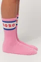 ροζ Παιδικές κάλτσες Bobo Choses