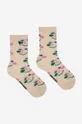 бежевий Дитячі шкарпетки Bobo Choses Для дівчаток